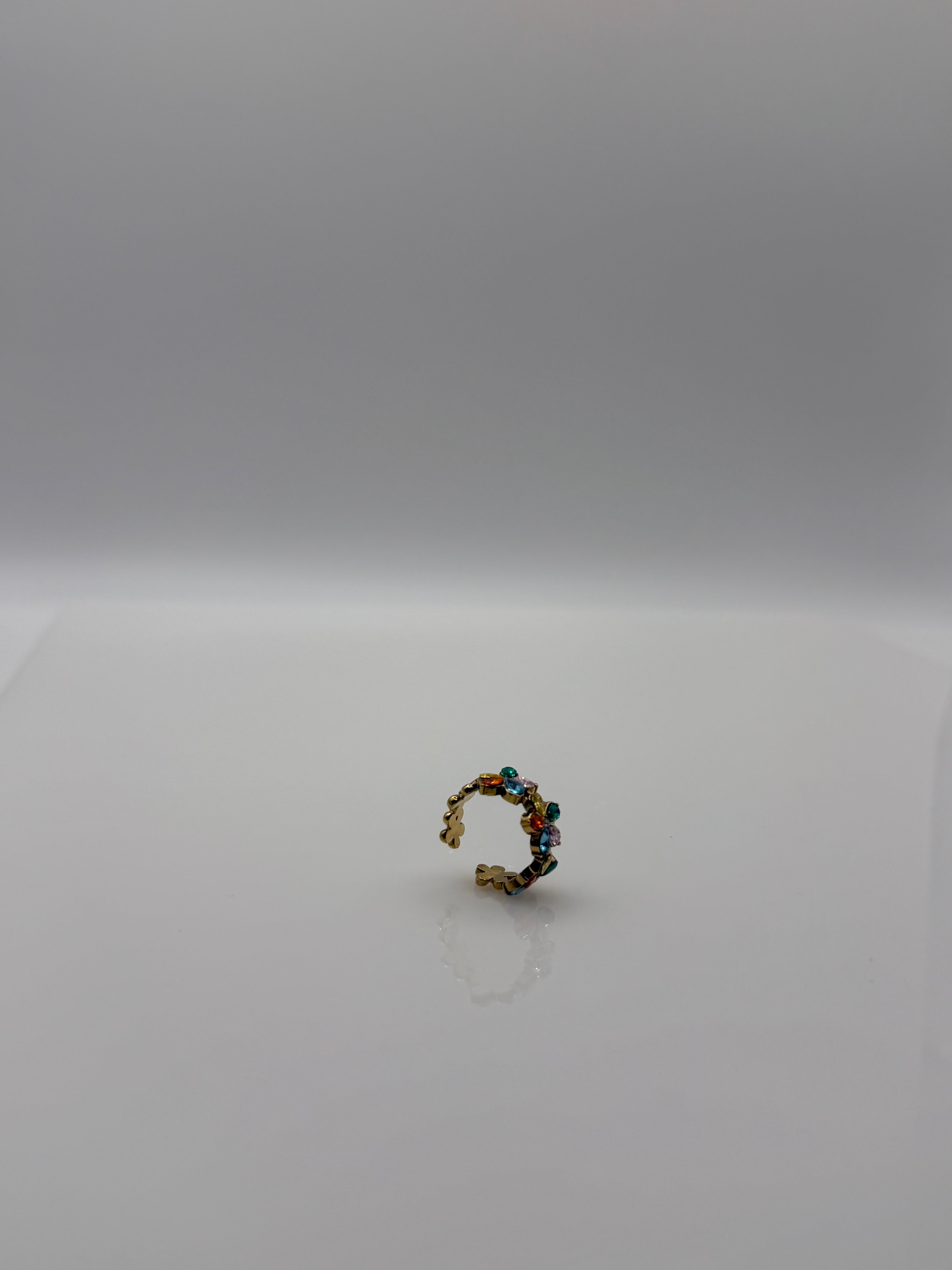 Ear Cuff Flowers