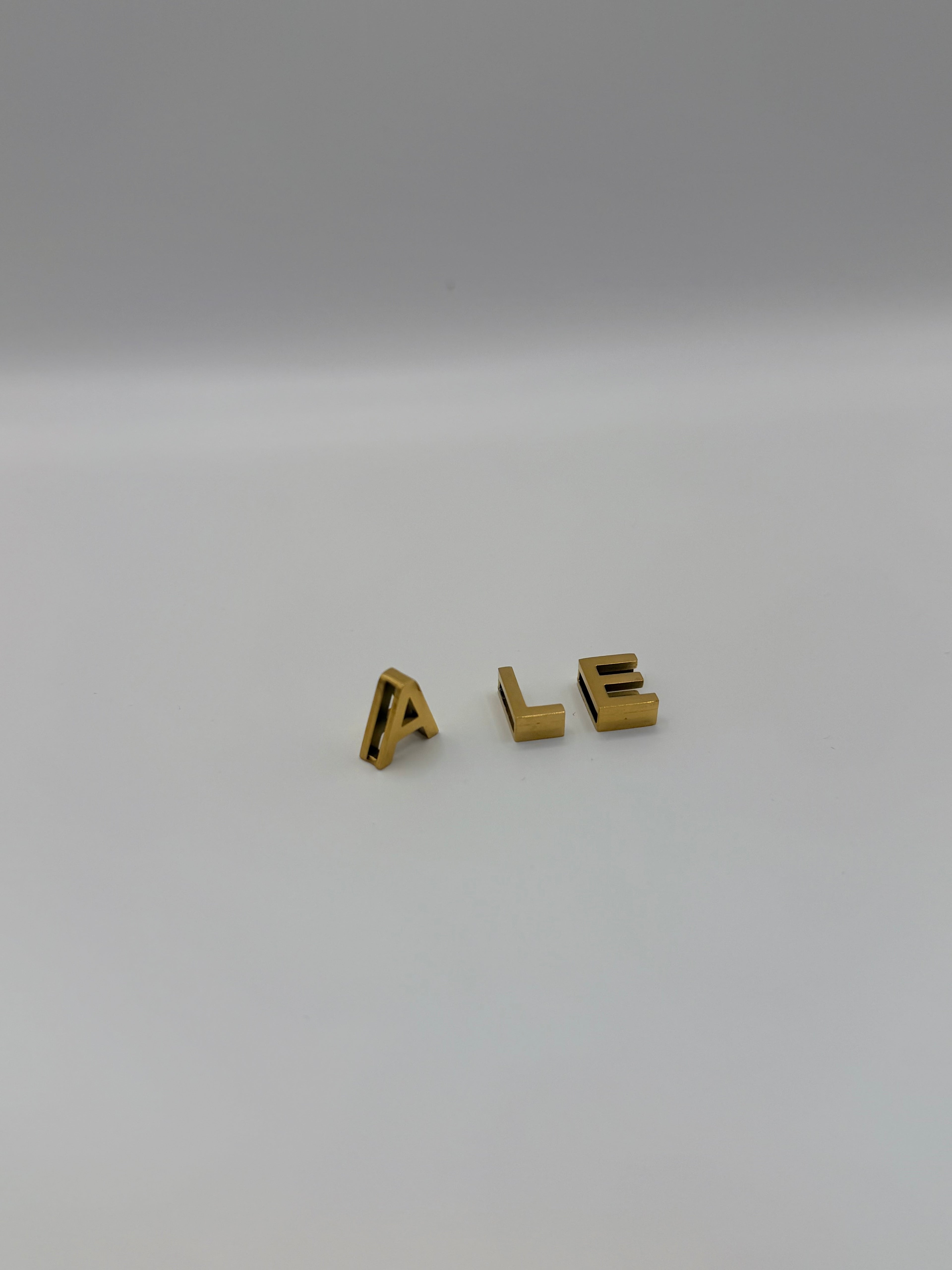 Lettere Bracciale Mesh Name