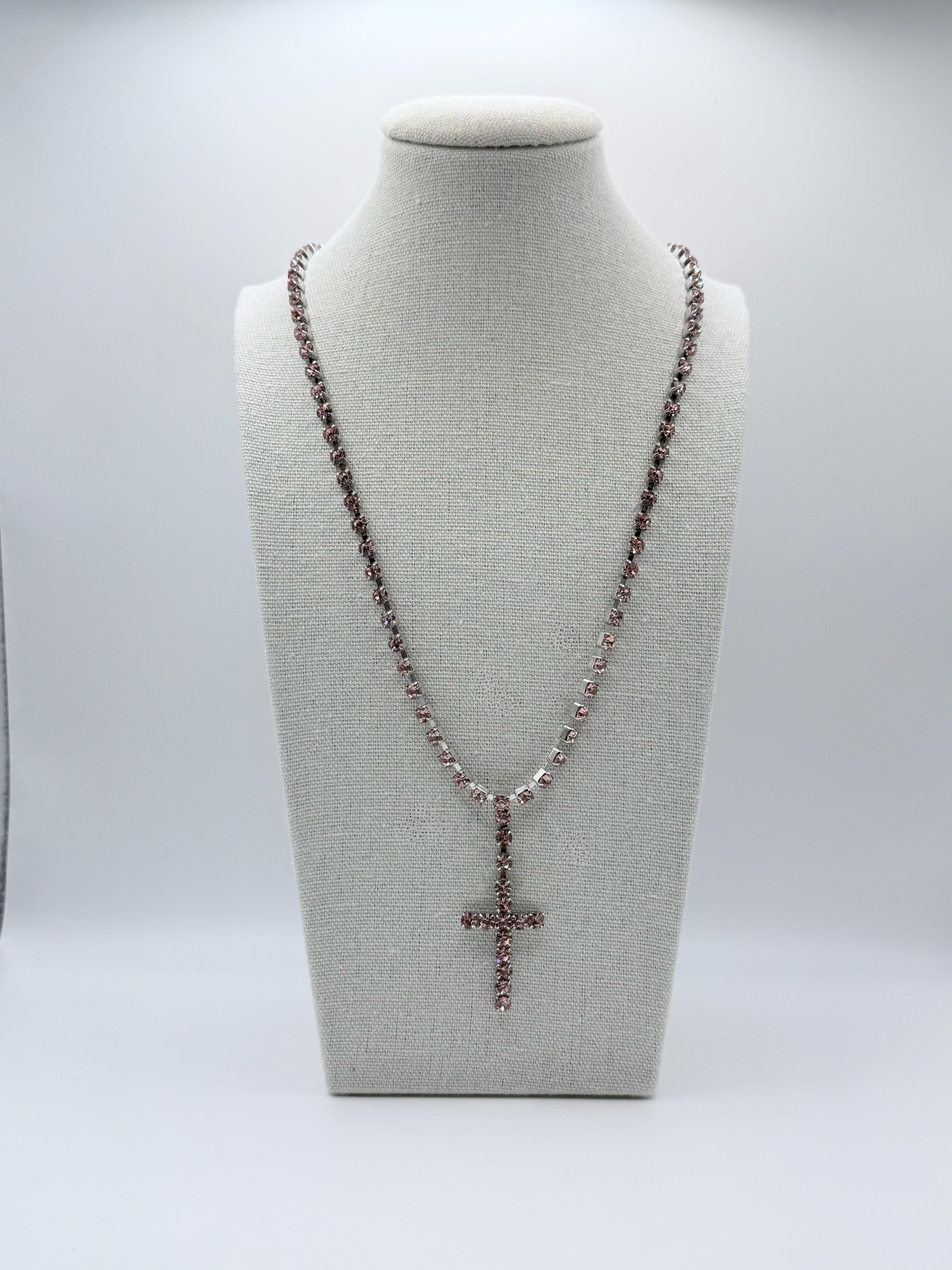 Collana Crystal Cross